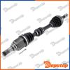 Demi-Arbre de Transmission MTM gauche pour NISSAN | NPW-NS-136, 741ST89